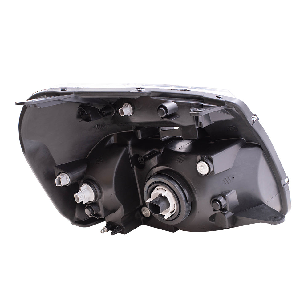 Brock Replacement Driver Headlight Lens Compatible with 2005-2009 Equinox 15888058