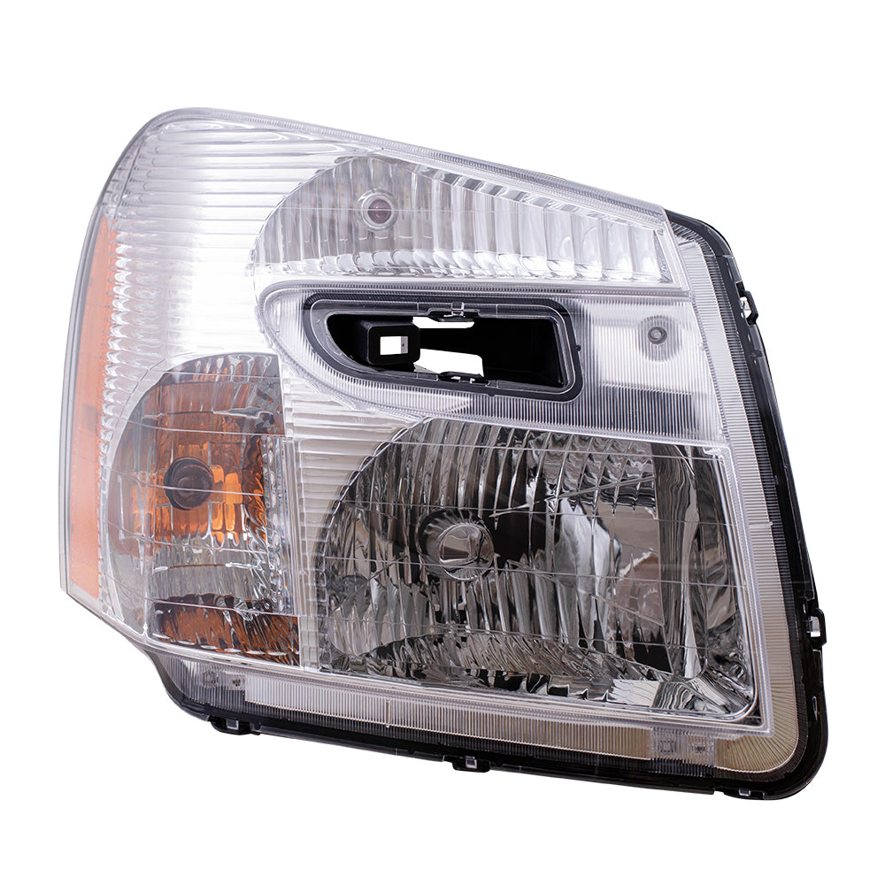 Brock Headlight fits 2005-2009 Chevrolet Equinox Passenger Side Halogen Lamp Assembly
