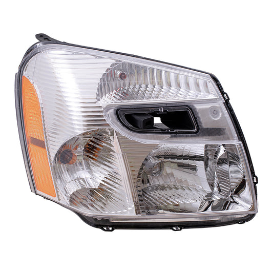 Brock Headlight fits 2005-2009 Chevrolet Equinox Passenger Side Halogen Lamp Assembly