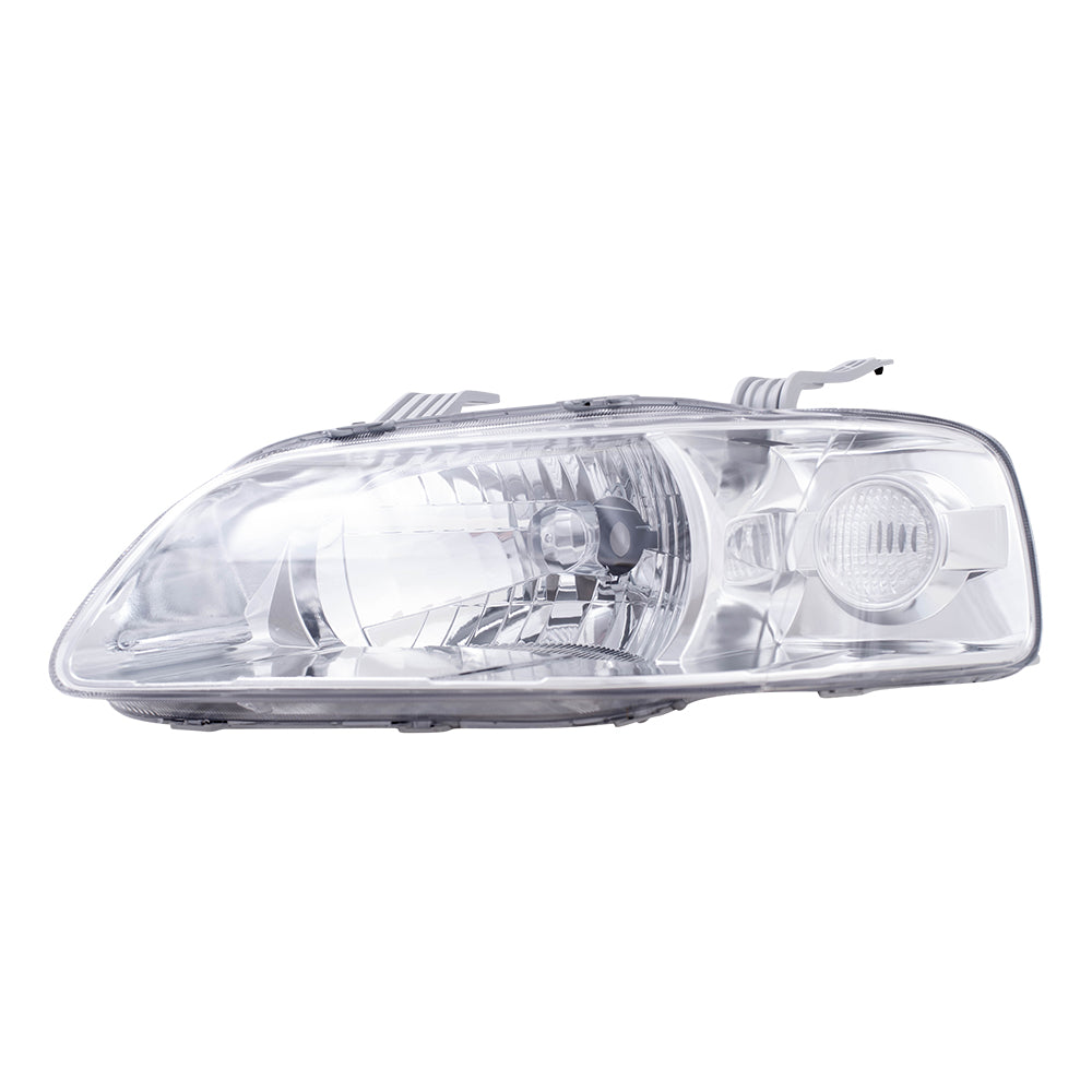 Brock Replacement Driver Side Headlight Assembly Compatible with 2004-2006 Aveo & 2007-2008 Aveo5