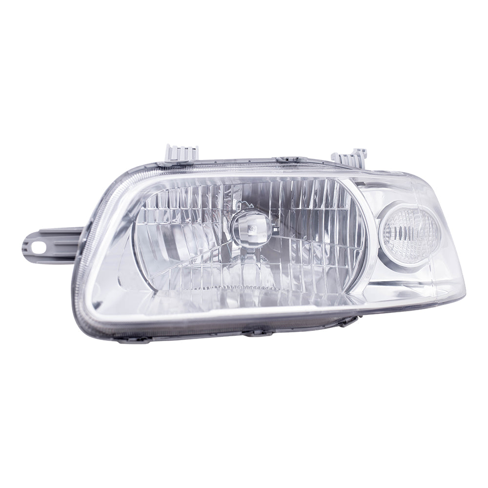 Brock Replacement Driver Side Headlight Assembly Compatible with 2004-2006 Aveo & 2007-2008 Aveo5
