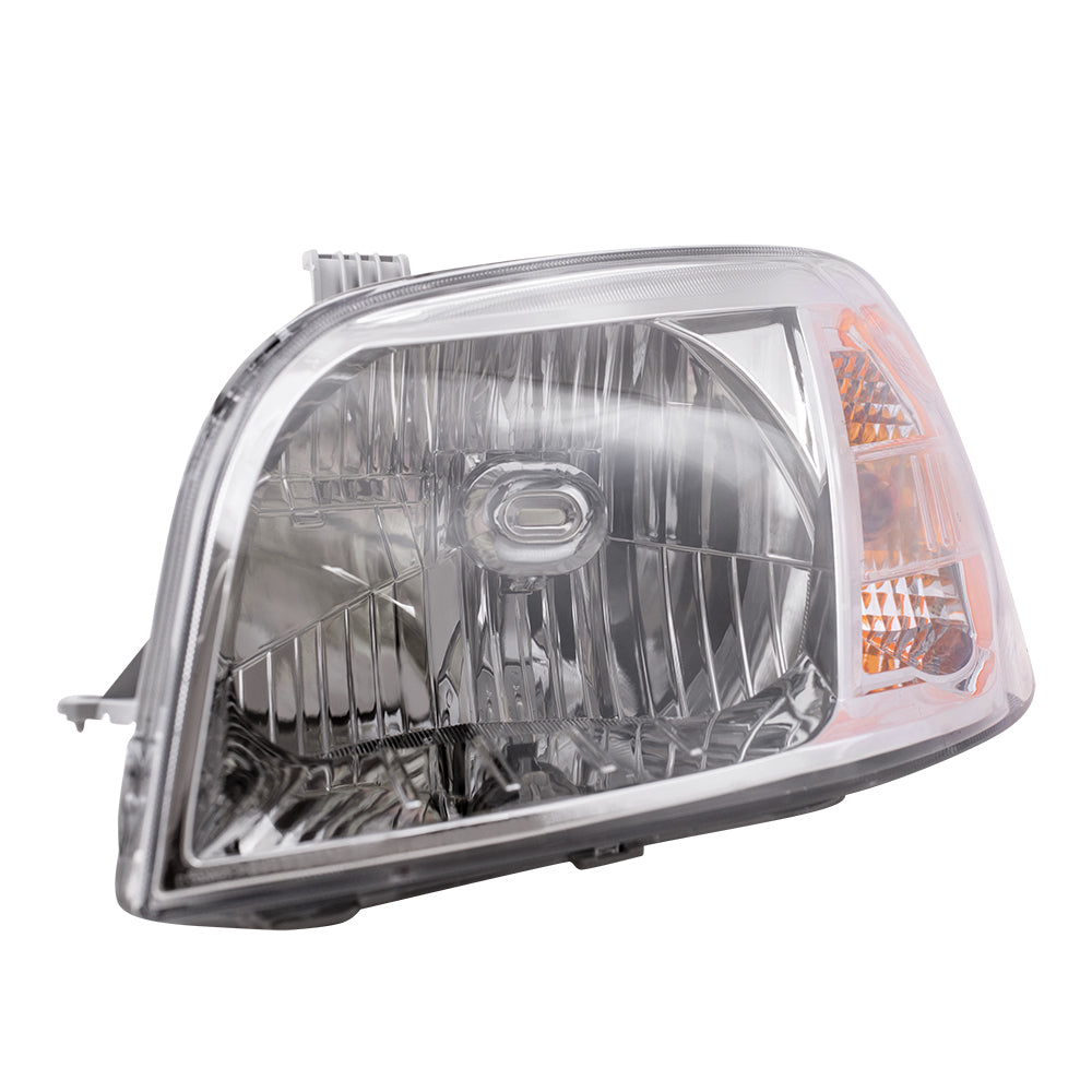Brock Replacement Driver Headlight Compatible with 2007-2011 Aveo Sedan Left Headlight with Housing 96650525