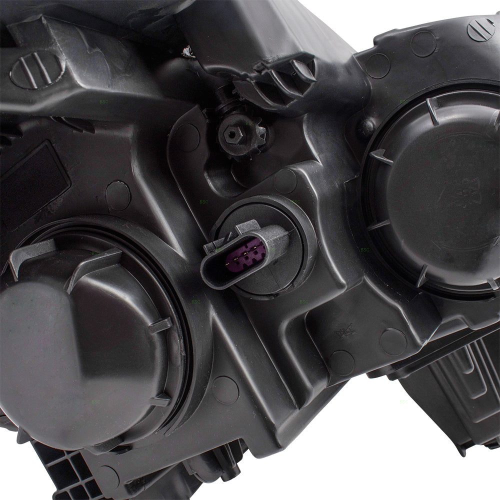 Brock Replacement Driver and Passenger Set Headlights Compatible with 2009 2010 2011 2012 Traverse