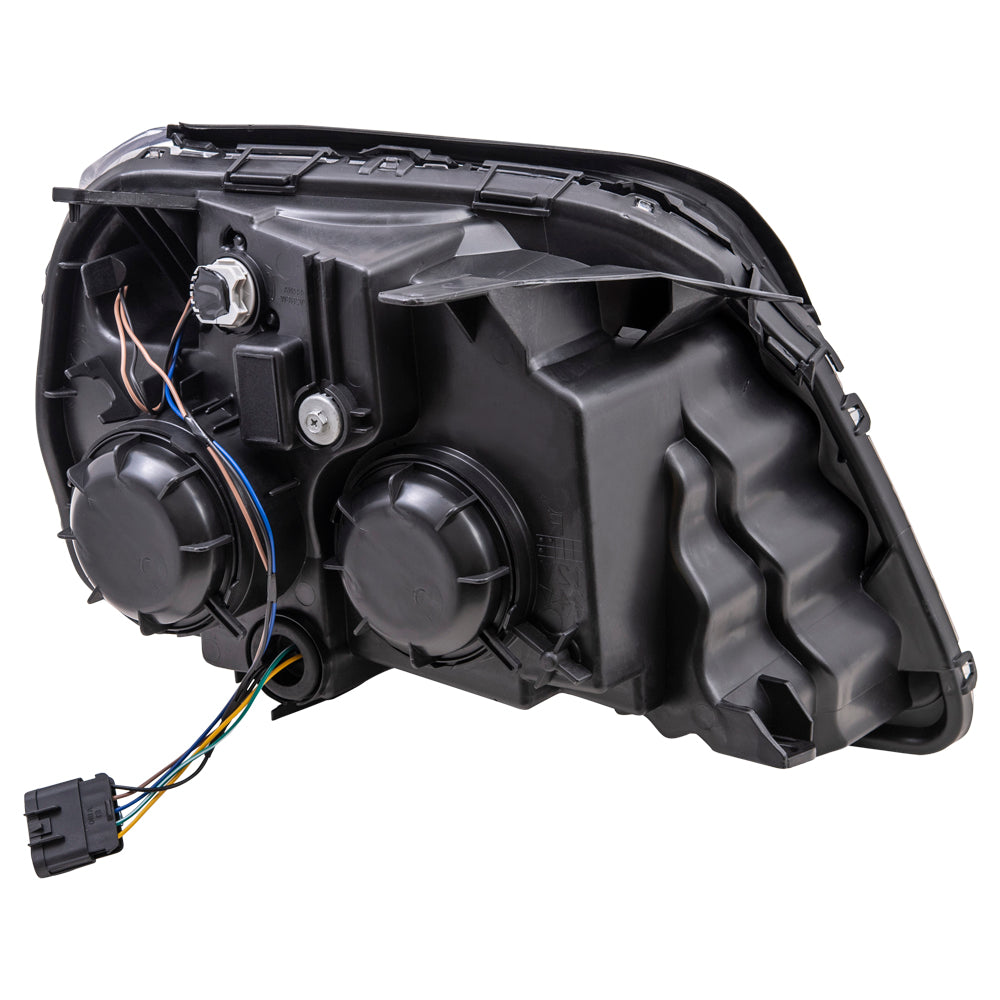 Brock Replacement Driver Side CAPA-Certified Halogen Headlight Compatible with 2010-2015 Terrain