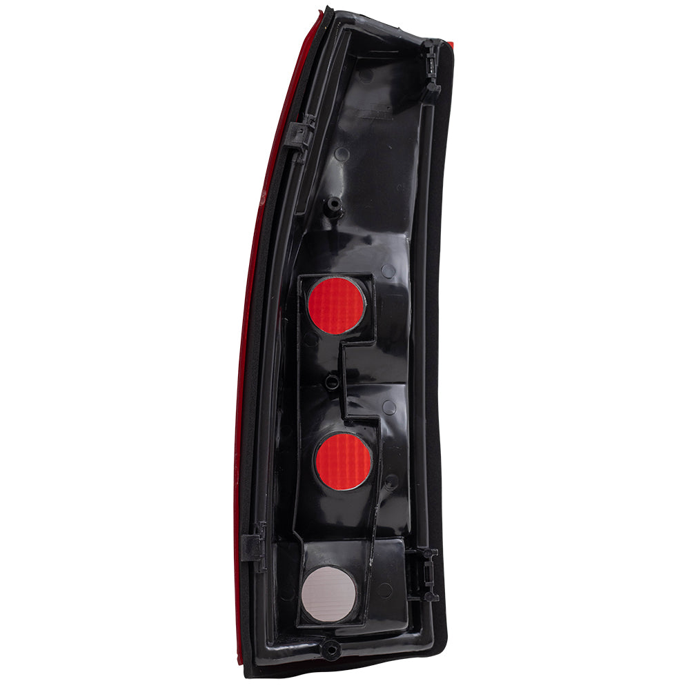 Brock Replacement Passenger Tail Light Compatible with 88-99 C1500 K1500 C2500 K2500 C3500 K3500 Pickup Truck 16506356