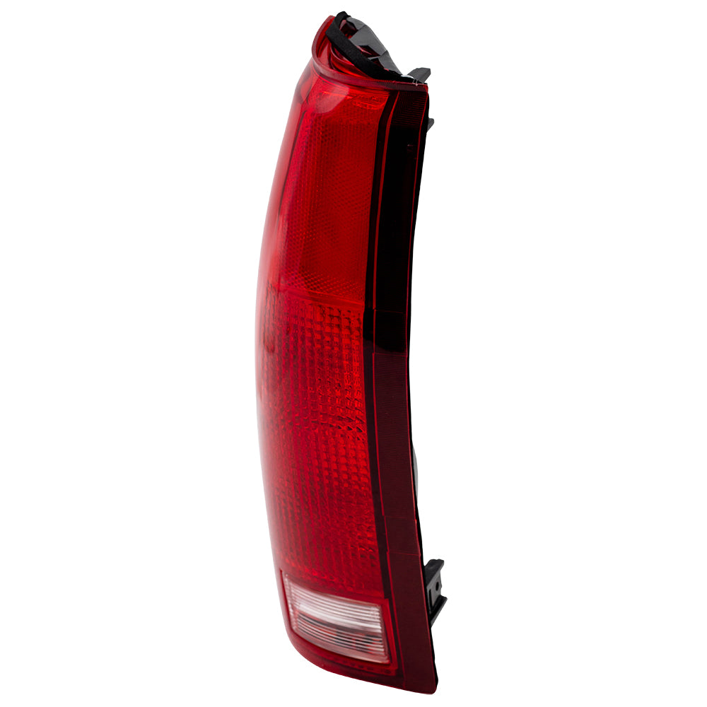 Brock Replacement Driver Tail Light Compatible with 88-99 C1500 K1500 C2500 K2500 C3500 K3500 Pickup 16506355