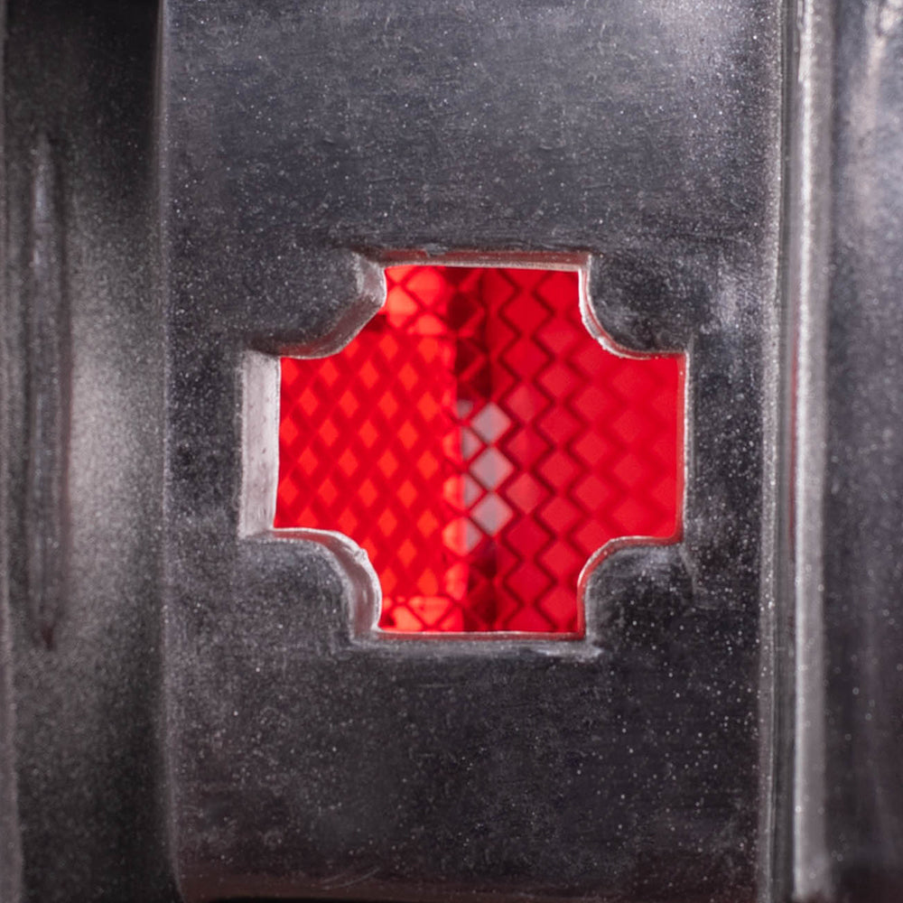 Brock Replacement Driver and Passenger Set Tail Lights with Chrome Bezels Compatible with 1982-1993 S10 S15 Pickup Truck 915707 915708