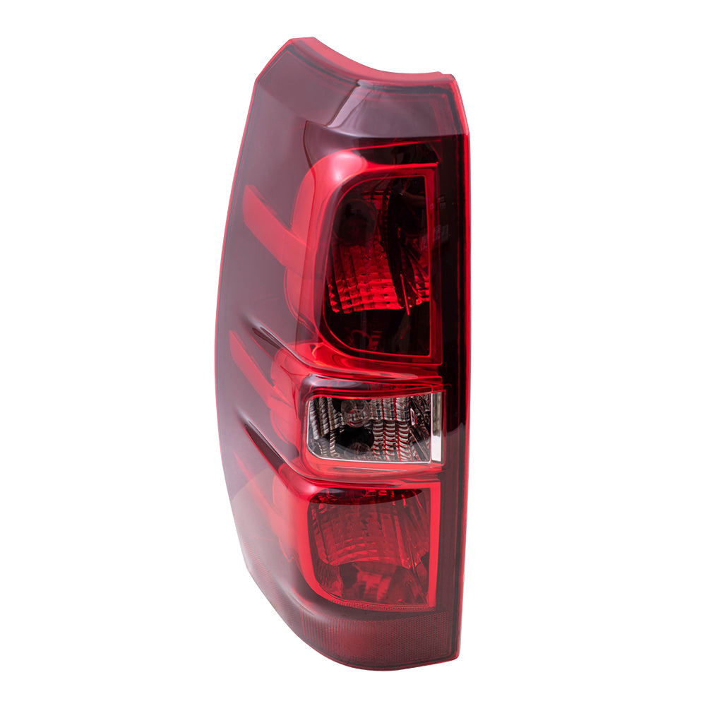 Brock Replacement Driver Tail Light Compatible with 2007-2013 Avalanche Pickup Truck 22739263