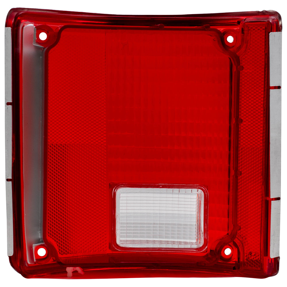 Passenger Tail Light Lens Chrome Trim fits 73-91 Blazer Jimmy Suburban Pickup