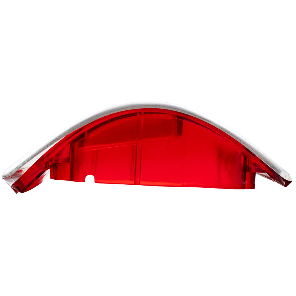 Passenger Tail Light Lens Chrome Trim fits 73-91 Blazer Jimmy Suburban Pickup