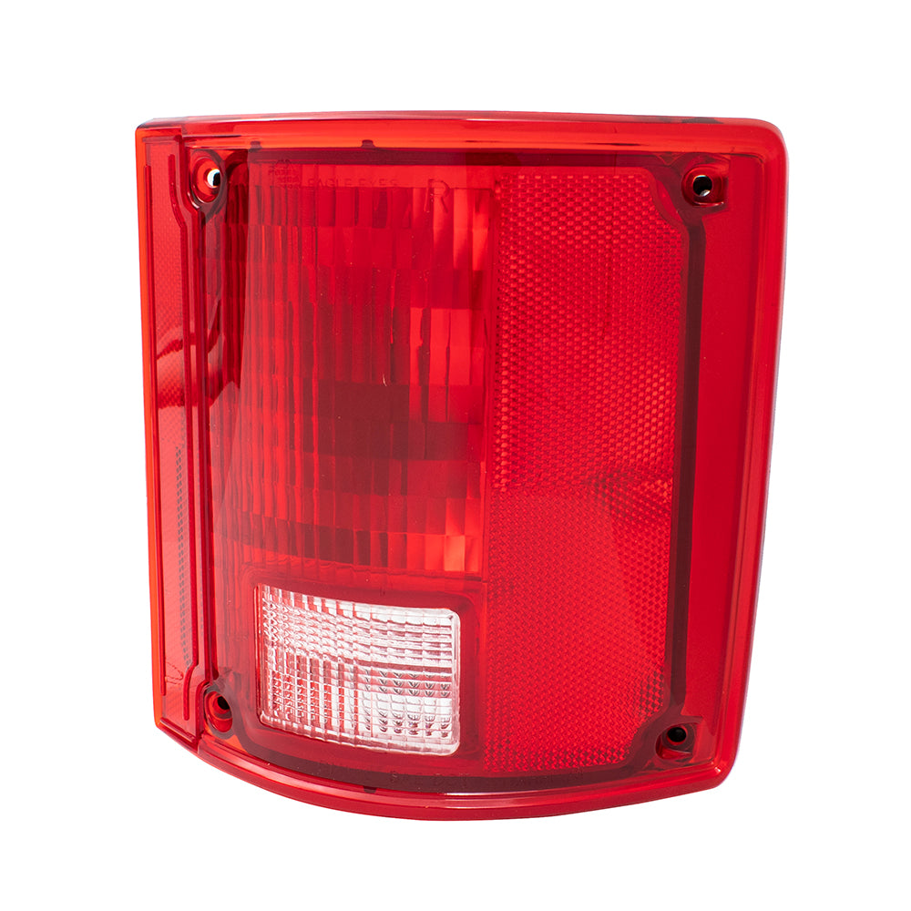 Brock Replacement Passenger Tail Light Compatible with 1973-1991 Blazer Suburban Jimmy Pickup Truck 5965772