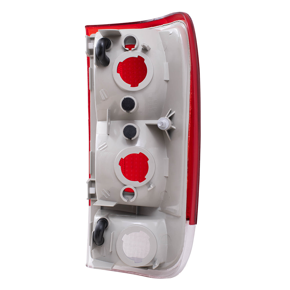 Brock Replacement Driver and Passenger Side Tail Light Units Compatible with 1995-2005 Blazer 95-01 Jimmy 96-01 Bravada 19179358 19179679