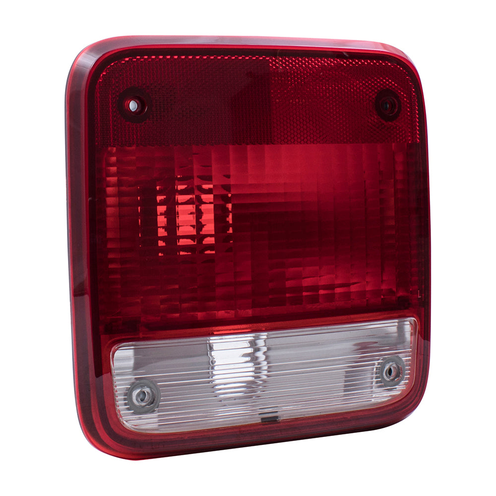 Brock Replacement Driver Tail Light Compatible with 1985-1996 G10 P10 P20 G1500 G20 G2500 P2500 G30 G3500 P3500 Van 5977495
