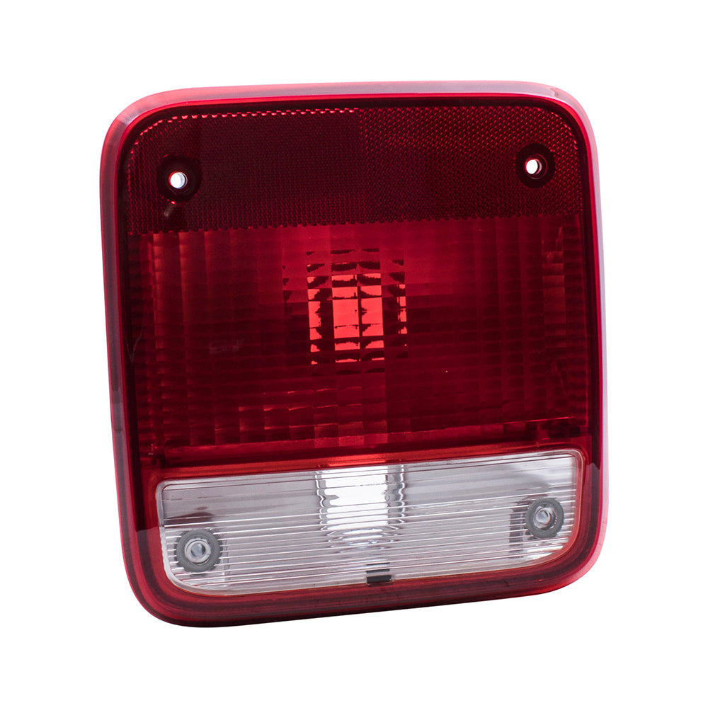 Brock Replacement Passenger Tail Light Compatible with 1985-1996 G10 P10 P20 G1500 G20 G2500 P2500 G30 G3500 P3500 Van 5977496