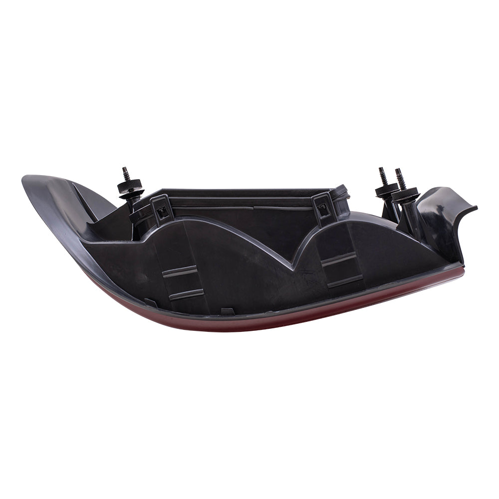 Brock Replacement Driver and Passenger Side Tail Light Assemblies with Circuit Board Quarter Mounted Compatible with 1997-2003 Malibu 15894727 15894726