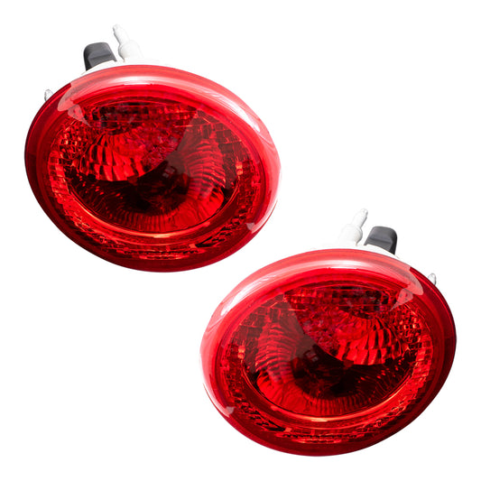 Brock Replacement Driver and Passenger Set Tail Lights Compatible with 2006-2011 HHR 20778530 15821824