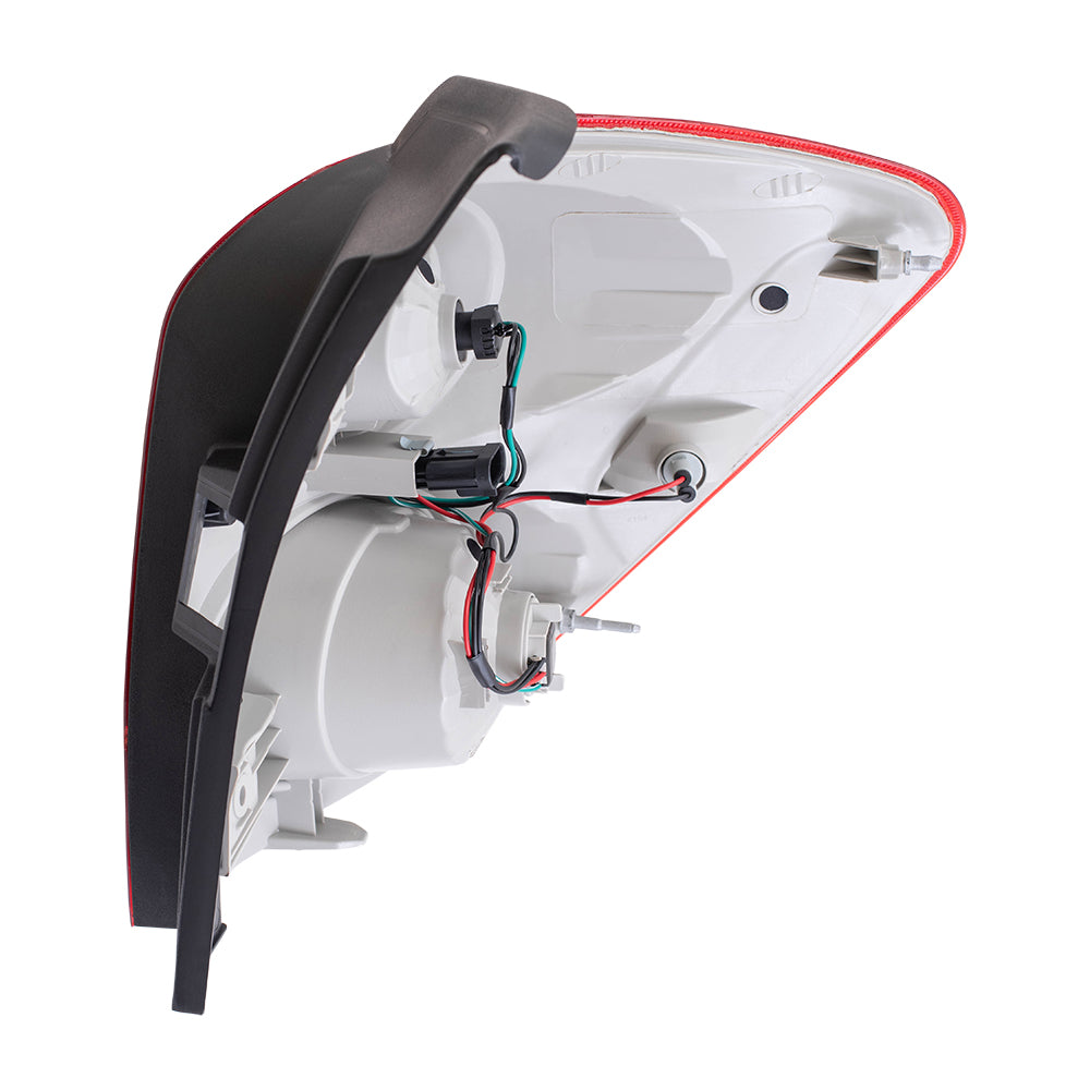 Brock Tail Lights Set fits 2010-2015 Chevrolet Equinox Pair Taillamps Lens w/ Housing