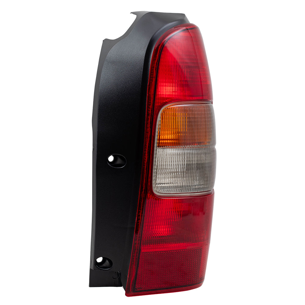 Brock Replacement Driver and Passenger Set Tail Lights Compatible with 1997-2005 Trans Sport Venture Montana Silhouette Van 10353279 19206746