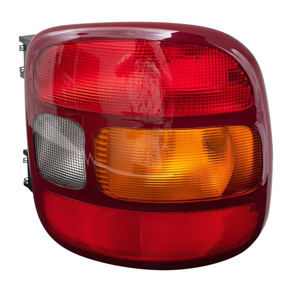 Brock Replacement Passenger Tail Light Compatible with 1999-2003 Silverado Sierra 1500 Stepside Pickup Truck 19169013