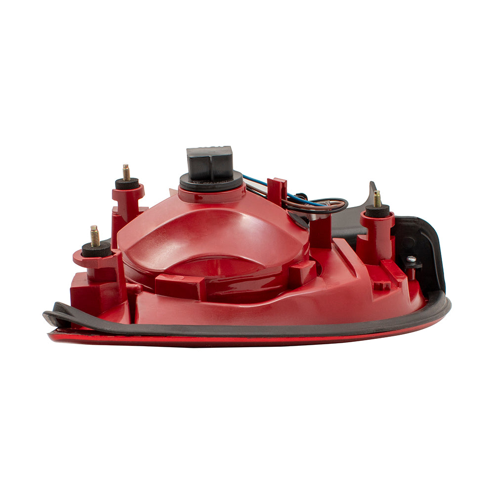 Brock Replacement Driver and Passenger Set Tail Lights with Red Lens Compatible with 2008-2012 Malibu 20914363 20914364