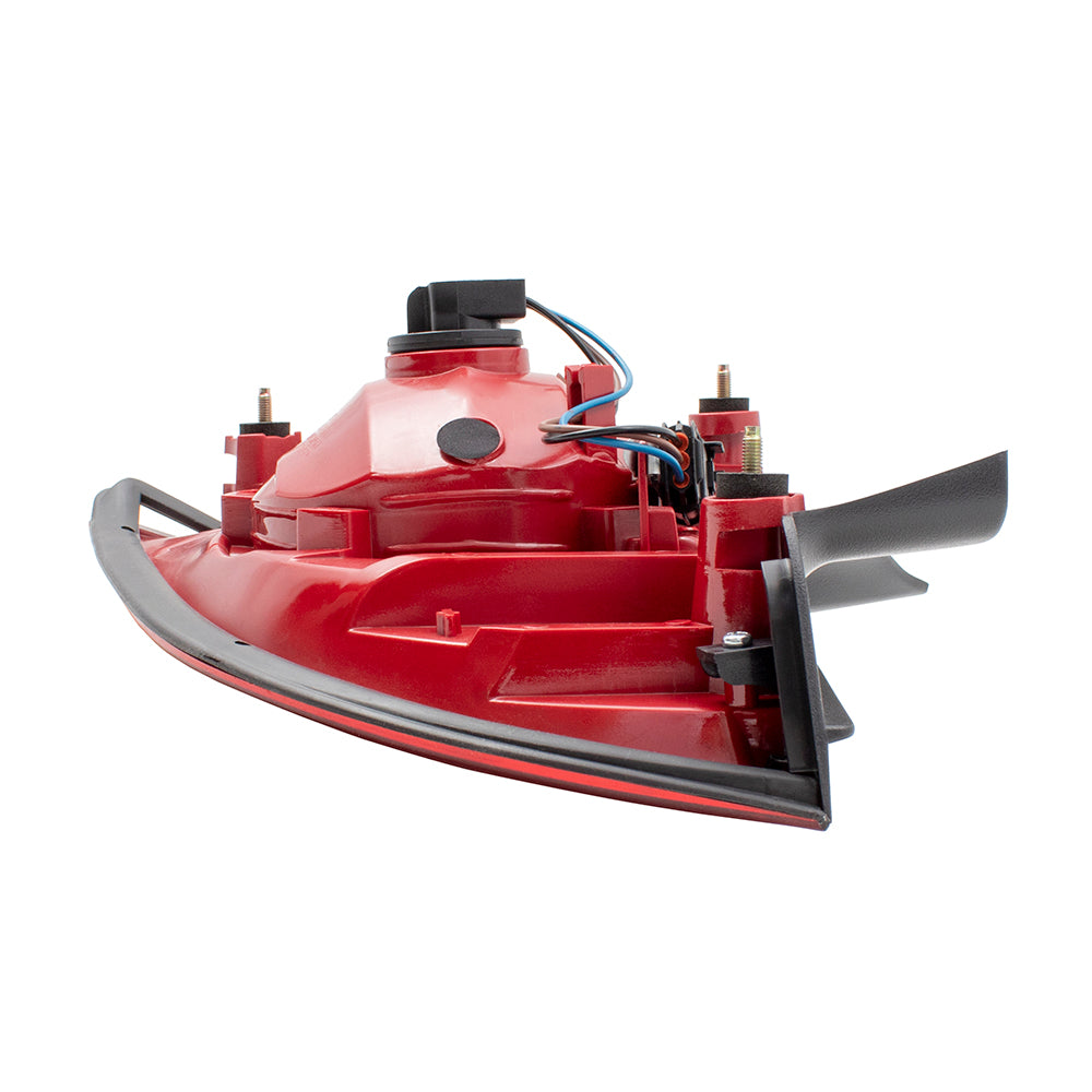 Brock Replacement Driver Tail Light with Red Lens Compatible with 2008-2012 Malibu 20914363