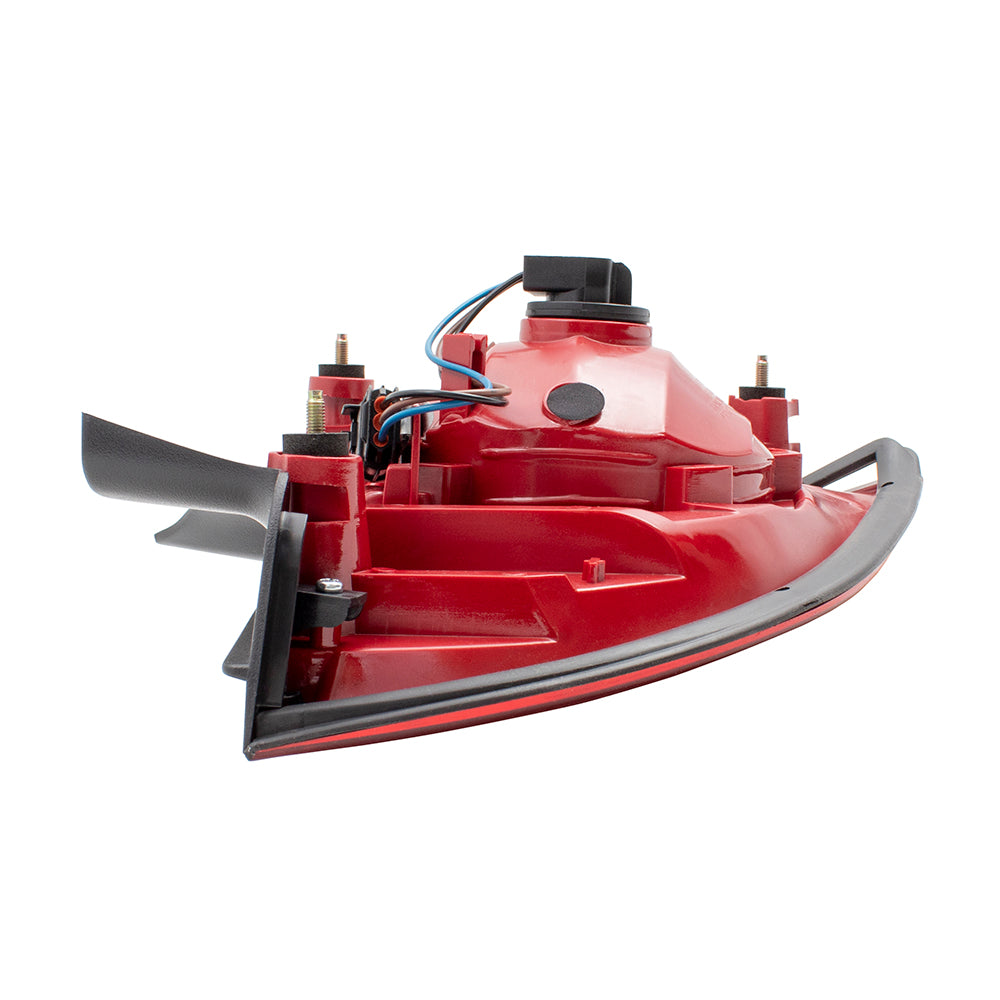 Brock Replacement Passenger Tail Light with Red Lens Compatible with 2008-2012 Malibu 20914364
