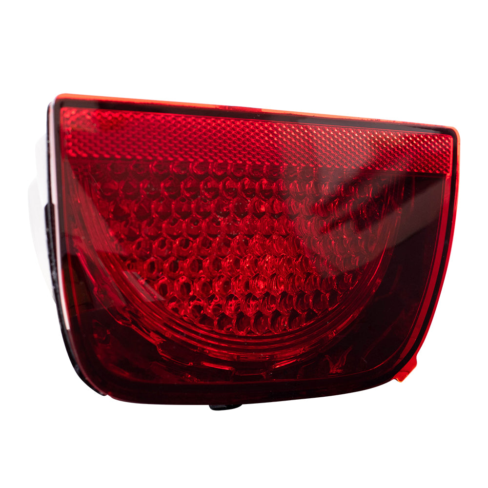 Brock Replacement Driver and Passenger Set Inner Tail Lights Compatible with 2010-2013 Camaro w/ RS Package 92244325 92244326