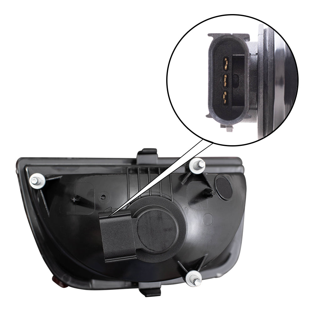 Brock Replacement Driver and Passenger Set Inner Tail Lights Compatible with 2010-2013 Camaro w/ RS Package 92244325 92244326