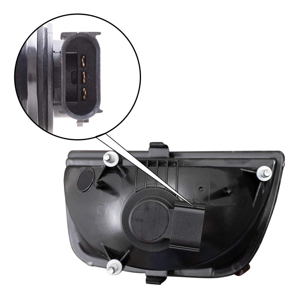Brock Replacement Driver Inner Tail Light Compatible with 2010-2013 Camaro w/ RS Package 92244325