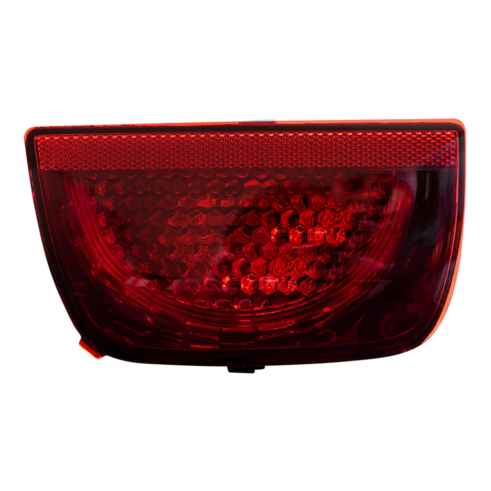 Brock Replacement Driver Inner Tail Light Compatible with 2010-2013 Camaro w/ RS Package 92244325