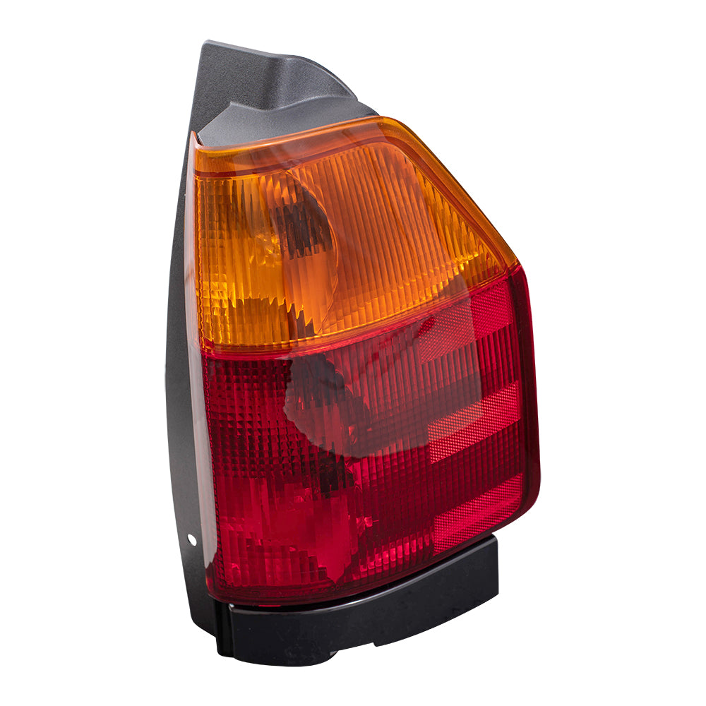 Brock Replacement Driver and Passenger Set Tail Lights Compatible with 2002-2009 Envoy 2002-2006 Envoy XL 15131576 15131577