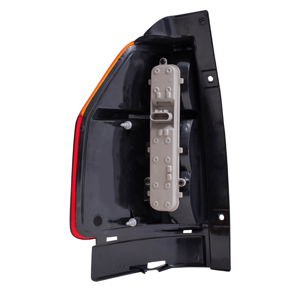 Brock Replacement Driver and Passenger Set Tail Lights Compatible with 2002-2009 Envoy 2002-2006 Envoy XL 15131576 15131577