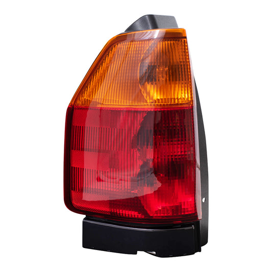 Brock Replacement Driver Tail Light with Connector Plate Compatible with 2002-2009 Envoy 2002-2006 Envoy XL 15131576