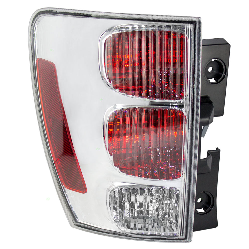 Brock Replacement Driver Tail Light Compatible with 2005-2009 Equinox 5490028