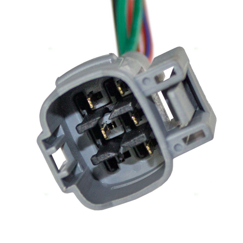 Brock Replacement Driver and Passenger Set Tail Lights Compatible with 2005-2009 Equinox 5490028 5490027