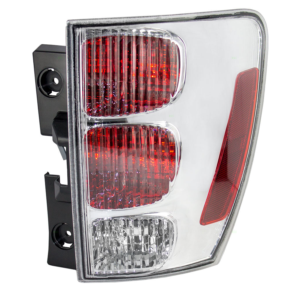 Brock Replacement Passenger Tail Light Compatible with 2005-2009 Equinox 5490027