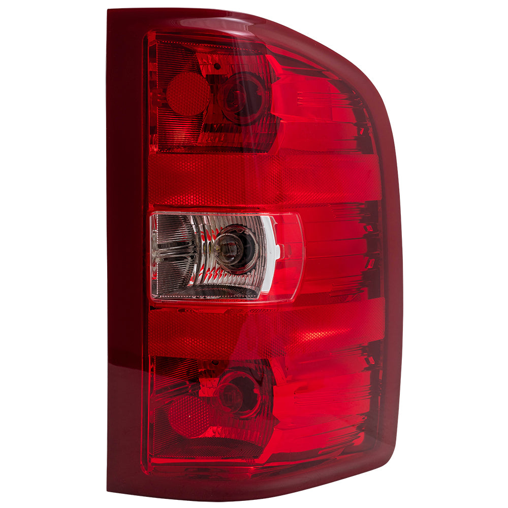 Brock Replacement Driver and Passenger Side Tail Light Assemblies Compatible with 25958482 25958483
