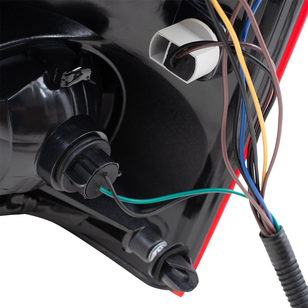 Brock Tail Light fits 07-11 GMC Yukon XL 07-14 Yukon Driver Taillamp Lens Assembly