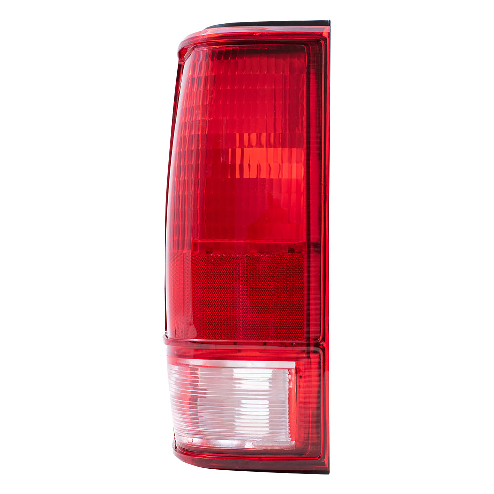 Brock Replacement Driver Tail Light Compatible with 82-93 S10 S15 Sonoma Pickup Truck 915709 2800106