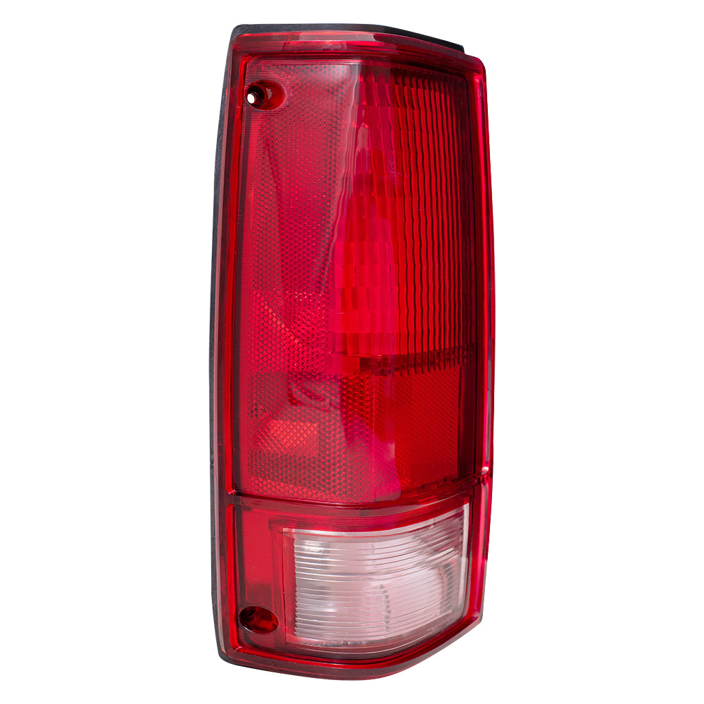 Brock Replacement Driver Tail Light Compatible with 82-93 S10 S15 Sonoma Pickup Truck 915709 2800106