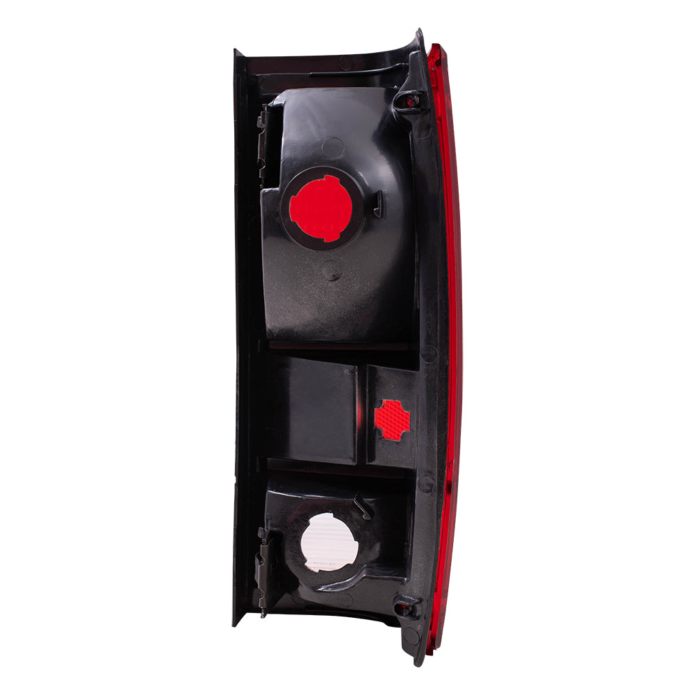 Brock Replacement Driver Tail Light Compatible with 82-93 S10 S15 Sonoma Pickup Truck 915709 2800106