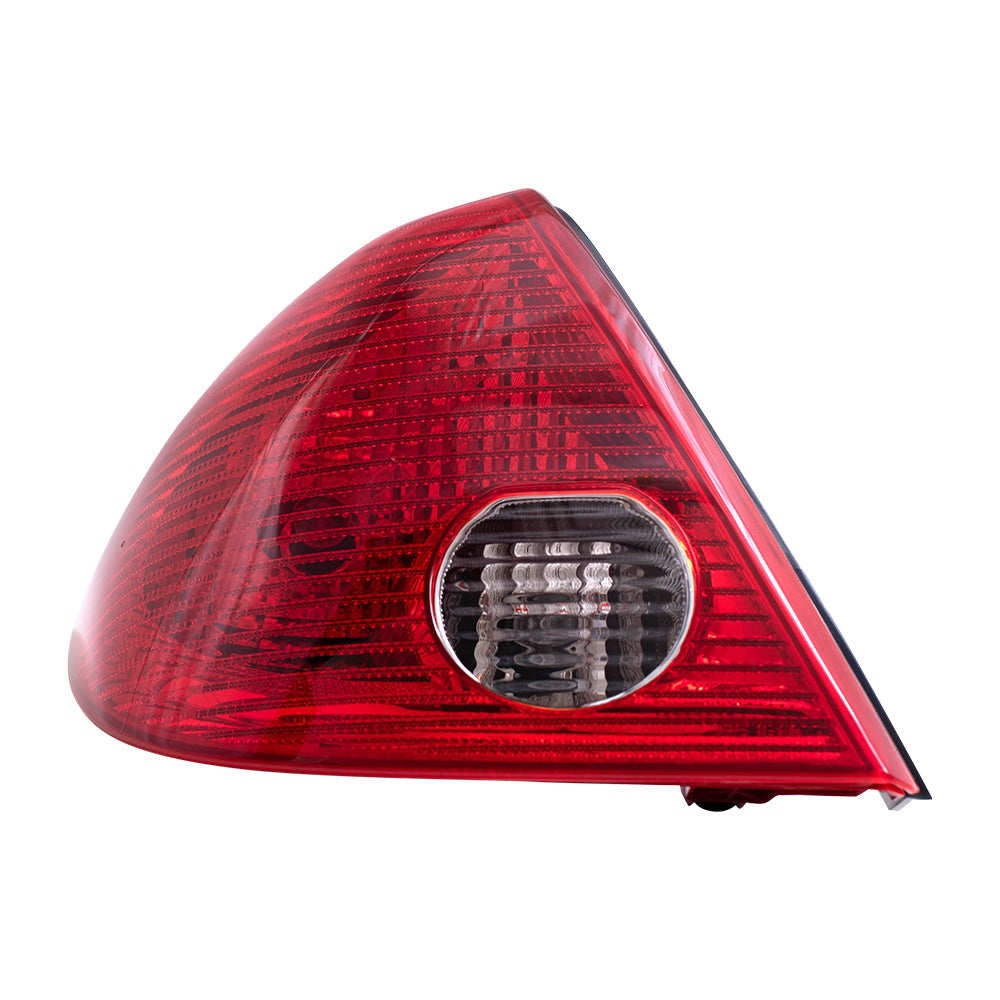 Brock Replacement Driver and Passenger Set Tail Lights Compatible with 05-10 G6 Sedan 15242809 15242808