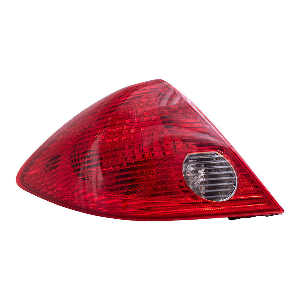 Brock Replacement Driver and Passenger Set Tail Lights Compatible with 05-10 G6 Sedan 15242809 15242808