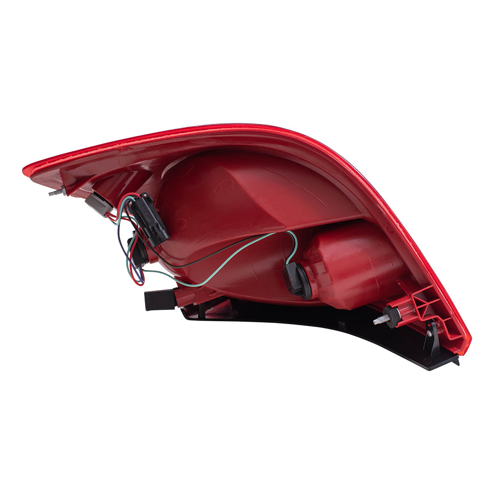 Brock Replacement Driver and Passenger Set Tail Lights Compatible with 05-10 G6 Sedan 15242809 15242808