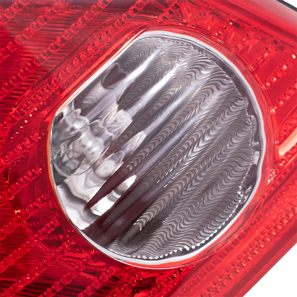 Brock Replacement Driver and Passenger Set Tail Lights Compatible with 05-10 G6 Sedan 15242809 15242808