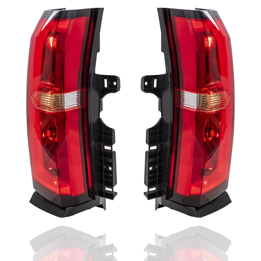 2015-2020 Chevrolet Tahoe Combination Tail Light Assembly Set Simple Design LH+RH 2015-2020 Chevrolet Suburban