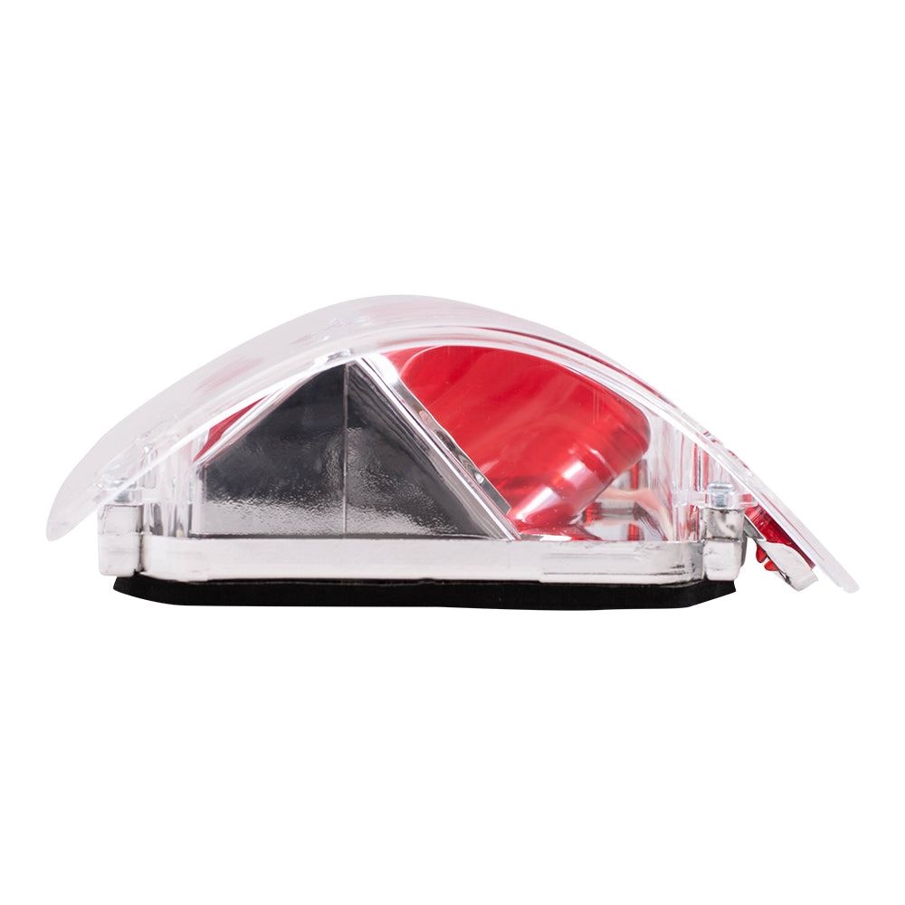 Brock Replacement Driver and Passenger Set Clear Altezza Tail Lights Compatible with 1978-1987 C/K Pickup Truck
