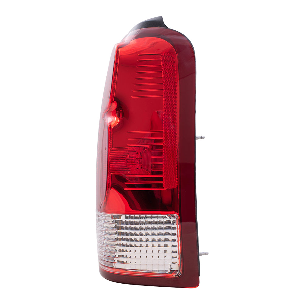 Brock Replacement Driver and Passenger Set Tail Lights Compatible with 05-07 Terraza Uplander Relay Montana SV6 15787131 15787132