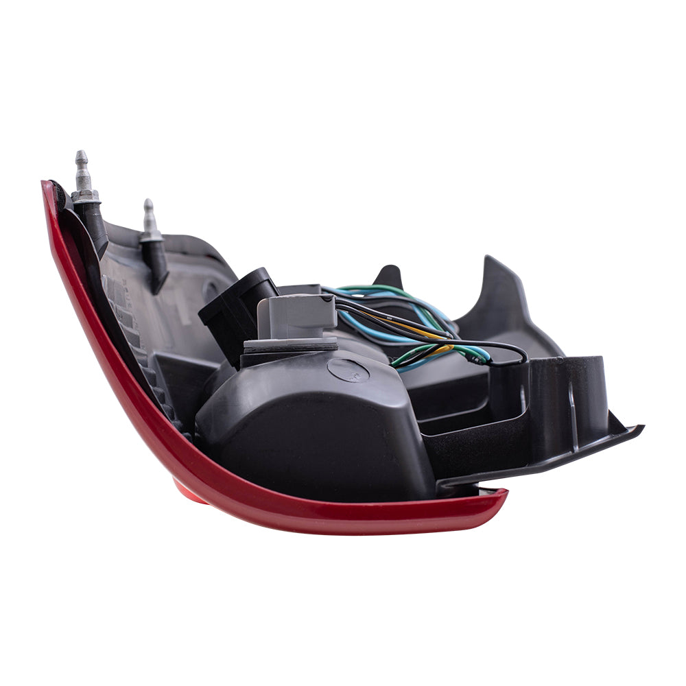 Brock Replacement Driver and Passenger Set Tail Lights Compatible with 05-07 Terraza Uplander Relay Montana SV6 15787131 15787132