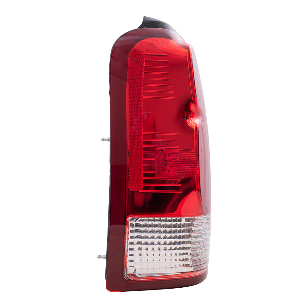 Brock Replacement Driver Tail Light Compatible with 05-07 Montana SV6 Relay Terraza Uplander 15787131